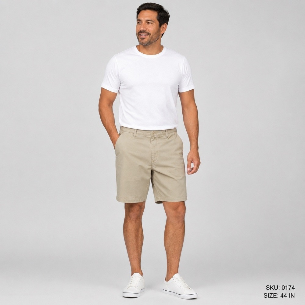 Polo Ralph Lauren Mens Big & Tall Chino Shorts Basic Sand Khaki 44 New NWT 0174